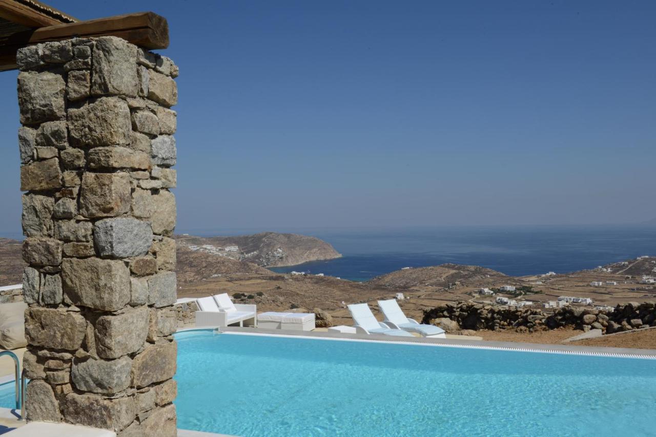 Luxury Athena Suite In Villa Georgia - Breathtaking Sea View And Pool Front Plintri Bagian luar foto
